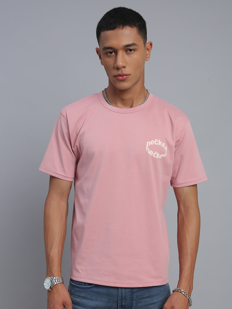 Blush Pink Polo Cotton T-Shirt