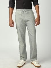 Vintage Gray Relax Fit Cross Pocket Cotton Pant