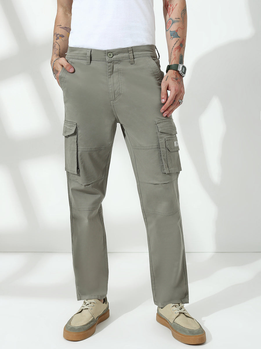 Stone 7 Pocket Regular Fit Cargo Paint