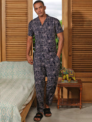 Printed Regular Fit Co-Ords For Men’s
