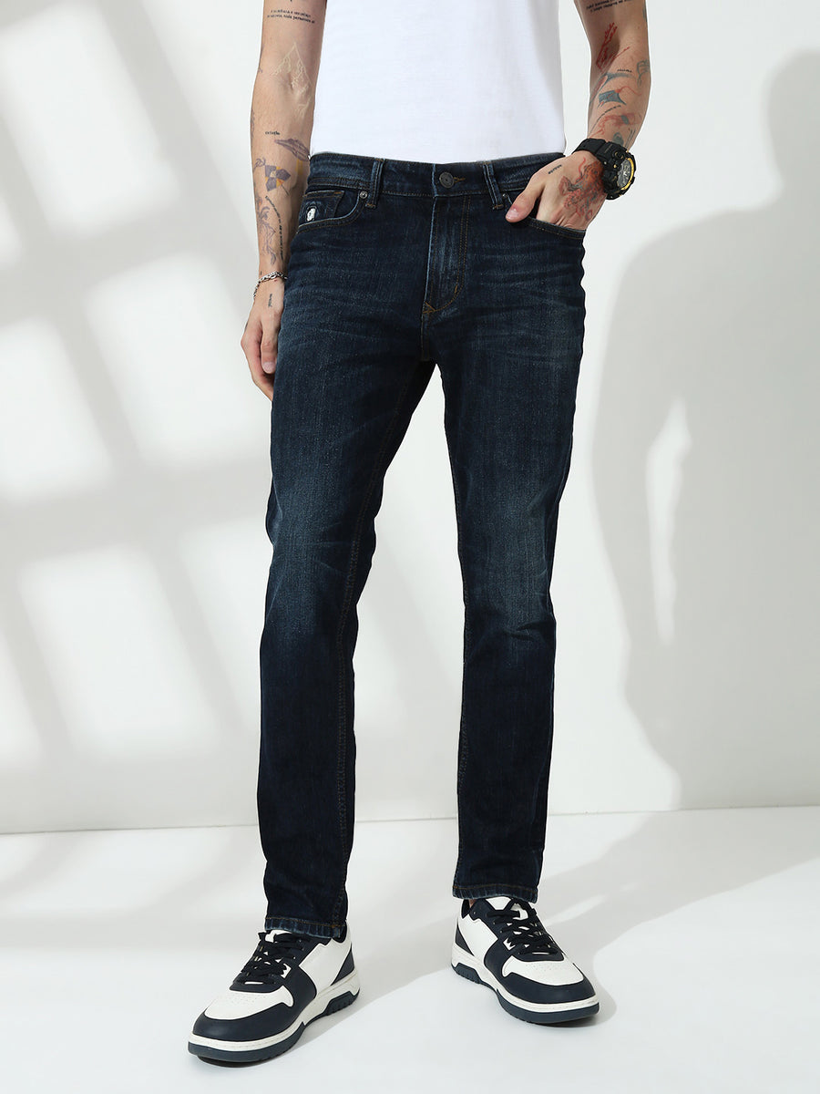 Dark Blue Slim Fit  Jeans