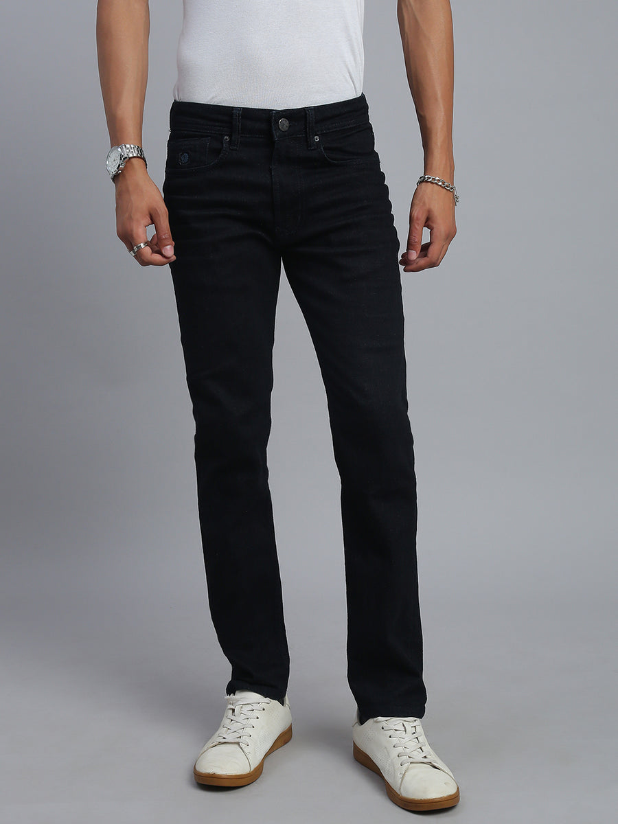 Dark Blue Comfort Slim Fit Stretchable Jeans