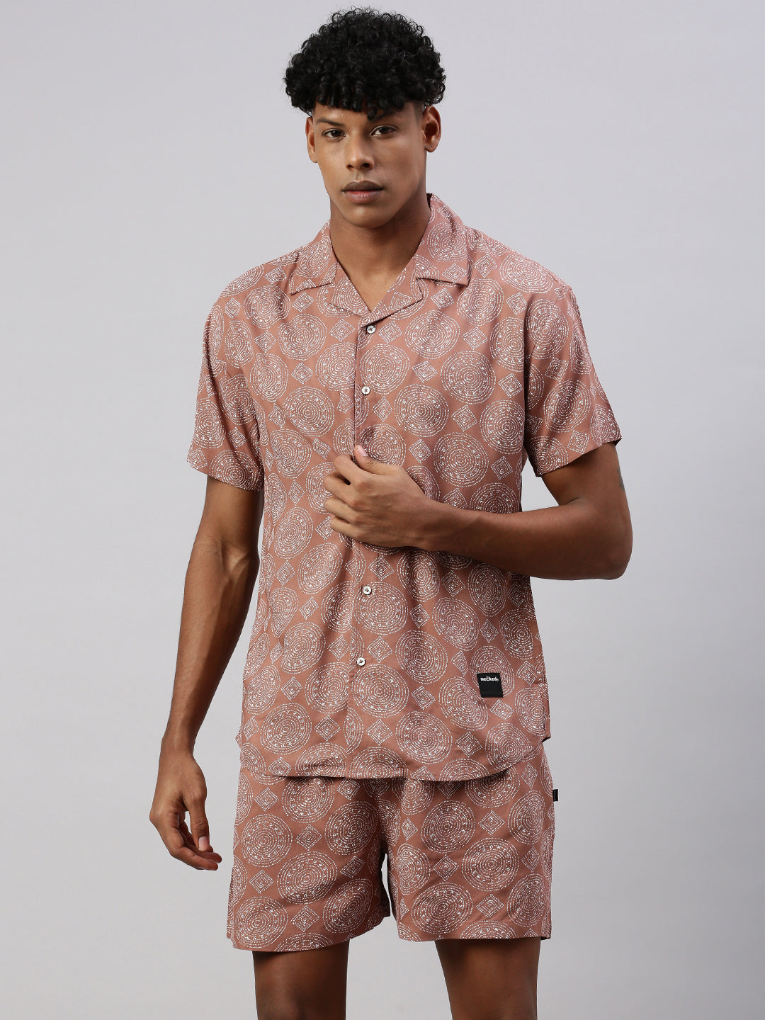 Printed Regular Fit Co-Ords For Men’s