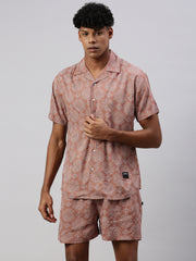 Printed Regular Fit Co-Ords For Men’s
