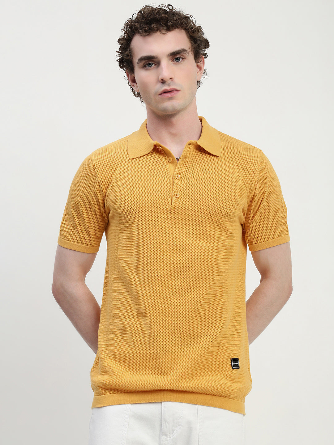 Polo See Through Mango Cotton T-Shirt