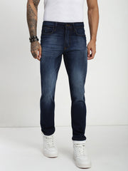 Raw Blue Slim Fit Stretchable Jeans
