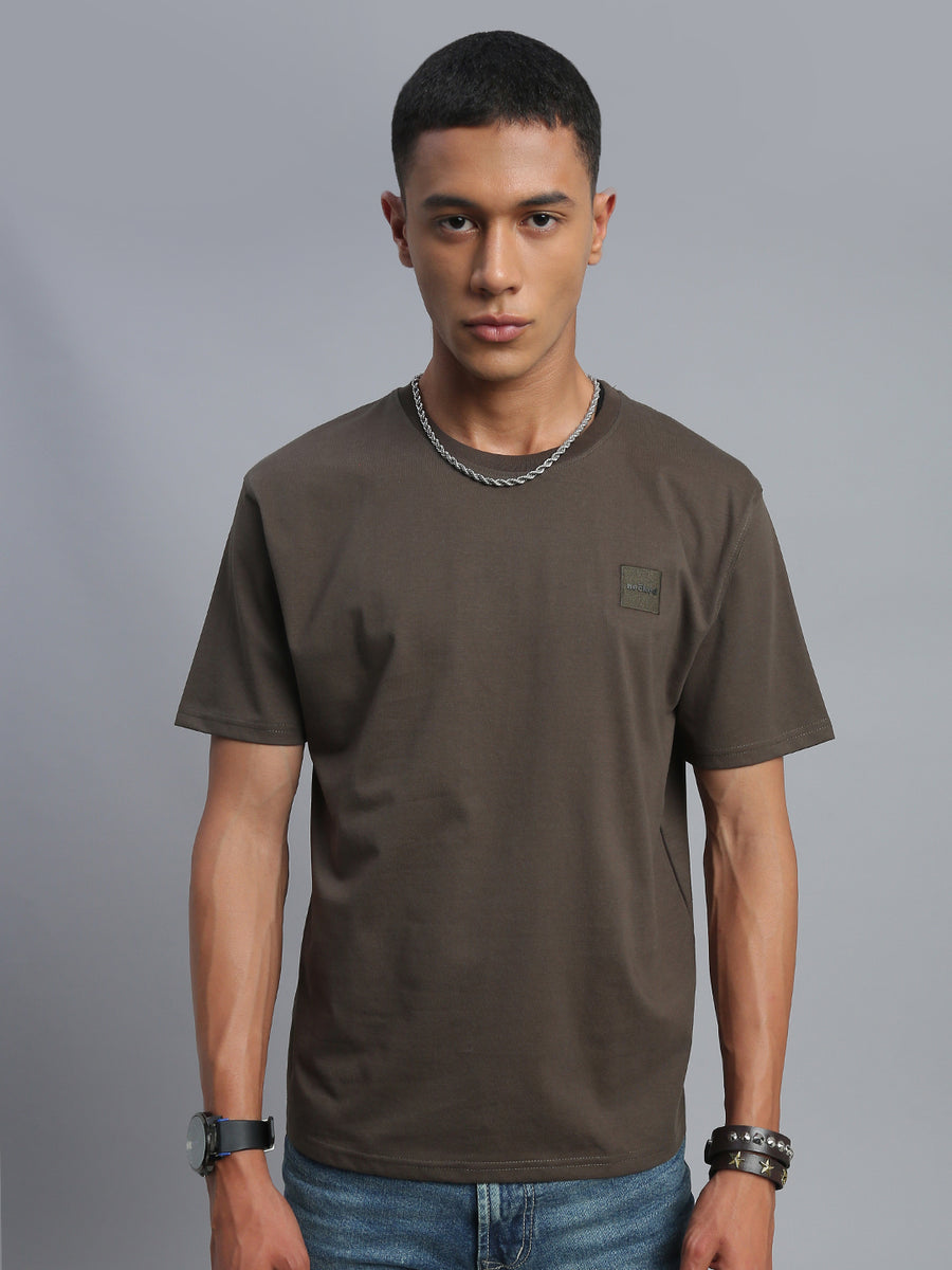Army Green Polo Cotton T-Shirt