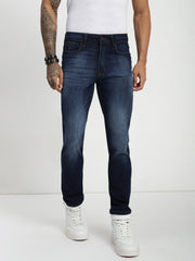 Raw Blue Slim Fit Stretchable Jeans
