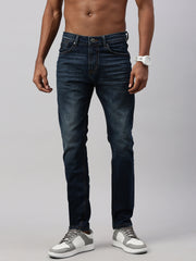 Vintage Mild Blue Slim Fit Stretchable Jeans
