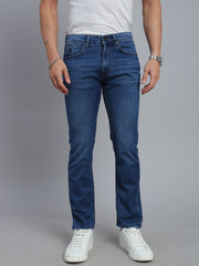 Royal Blue Comfort Slim Fit Stretchable Jeans