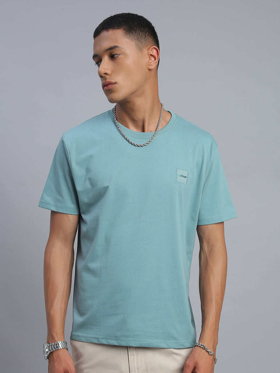 Dusty Mint Polo Cotton T-Shirt