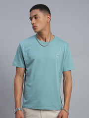 Dusty Mint Polo Cotton T-Shirt