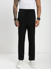 Black  Relax Fit Cross Pocket Lower