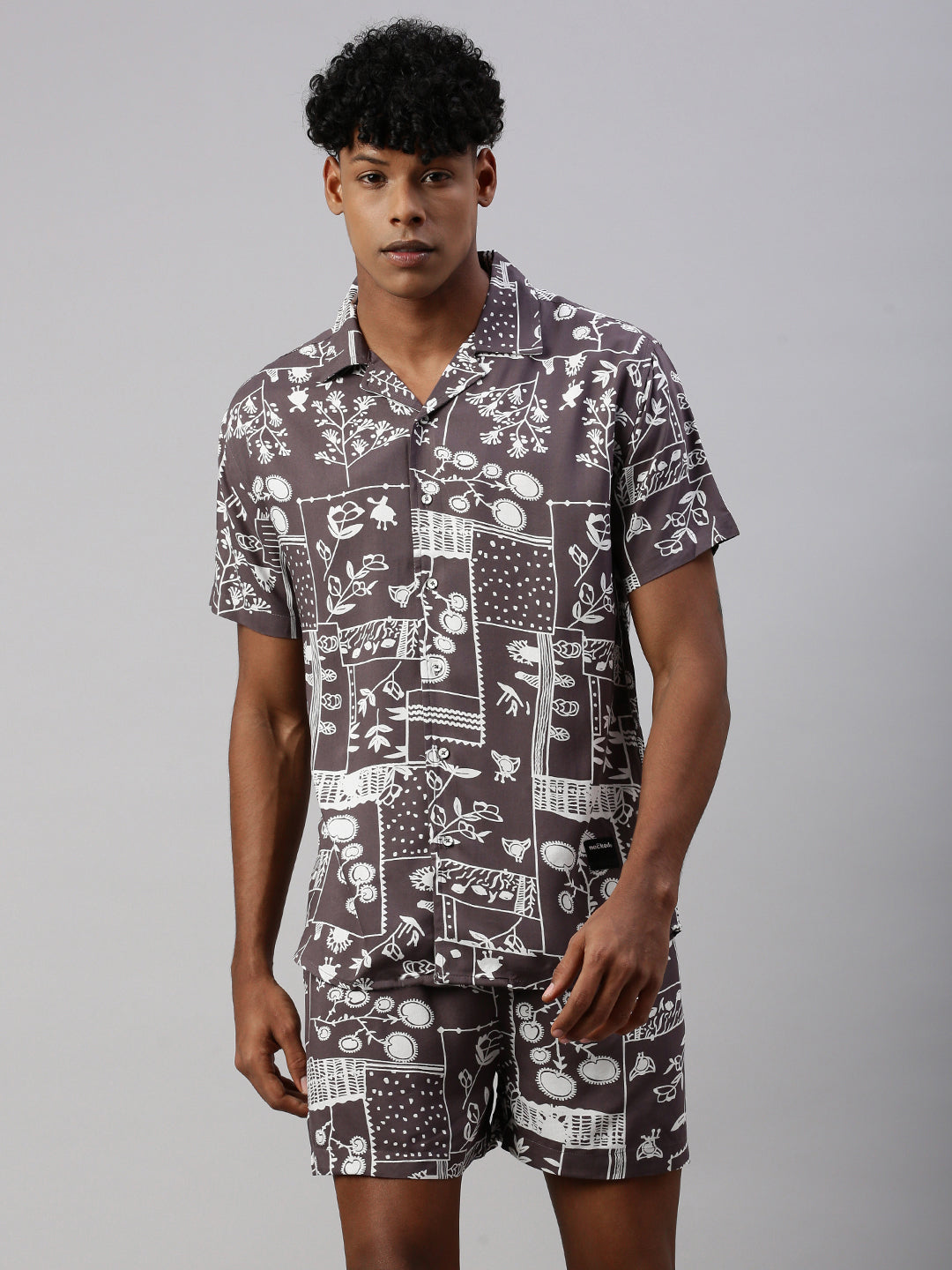 Printed Regular Fit Co-Ords For Men’s