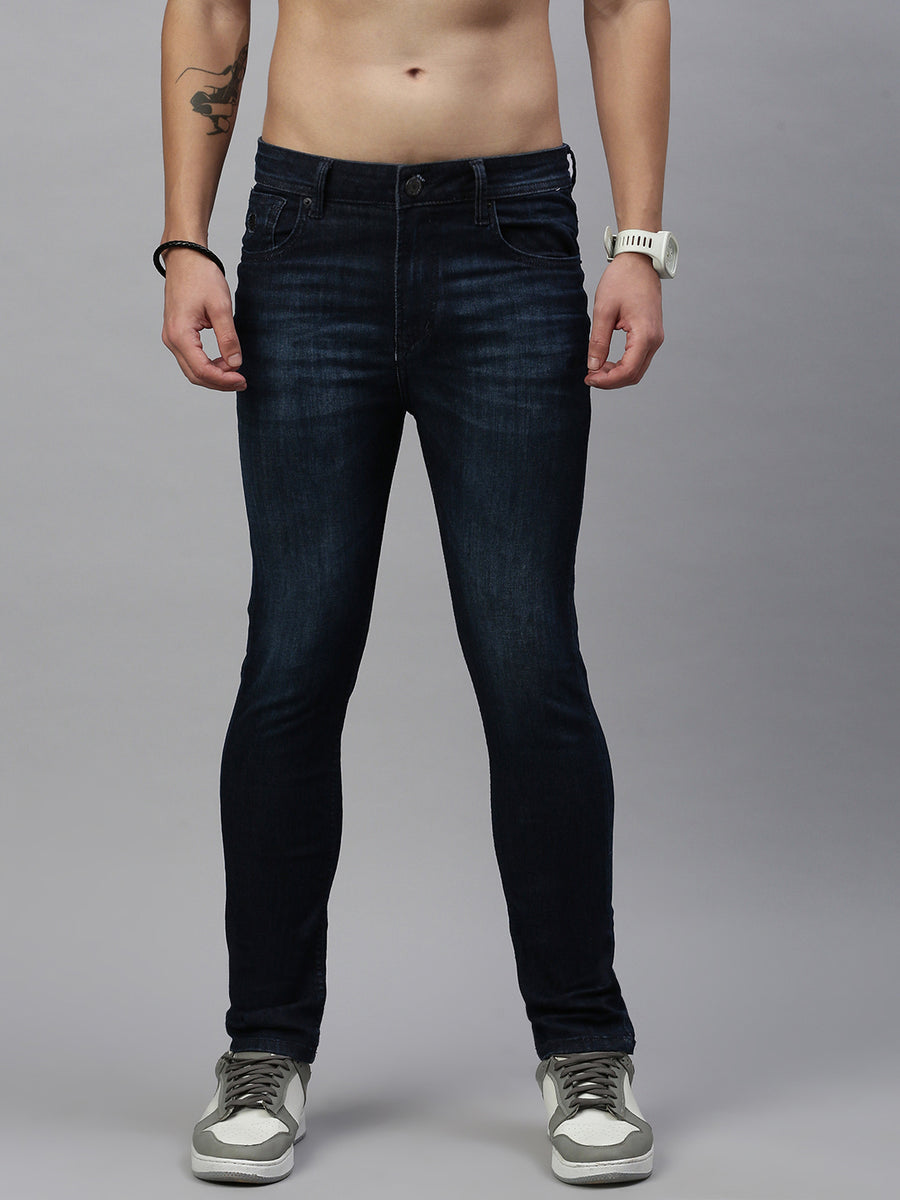 Vintage Blue Skinny Stretchable Jeans