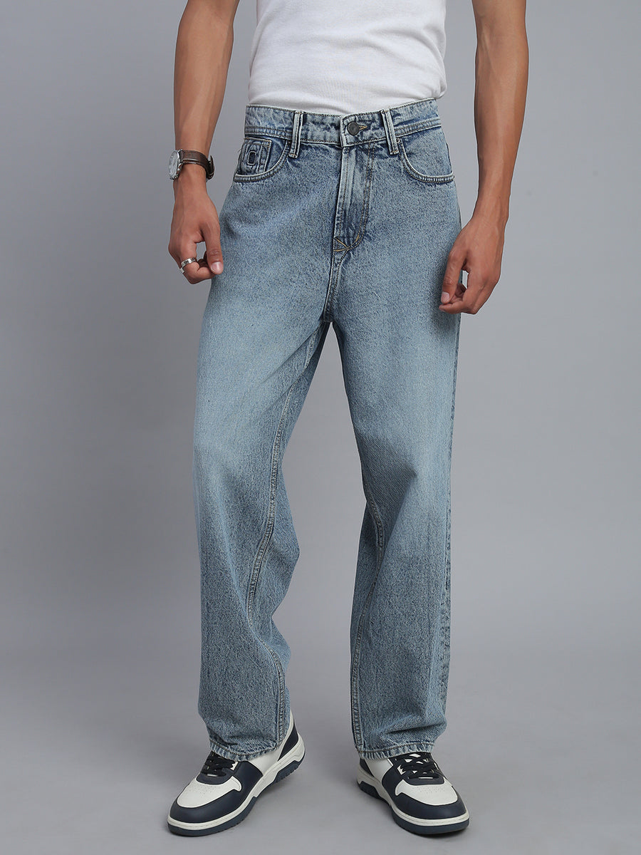 Cloud Blue Ultra Baggy Fit Jeans