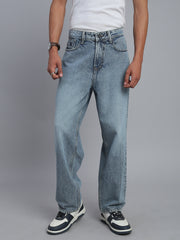 Cloud Blue Ultra Baggy Fit Jeans