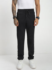 Black Cross Pocket Regular Fit Lower