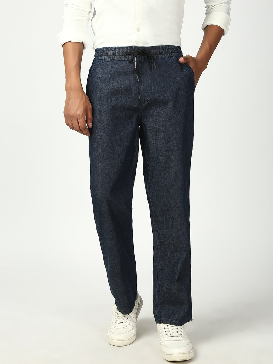 Raw Blue Relax Fit Cross Pocket Cotton Pant