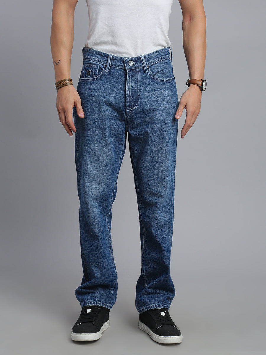 Mild Blue Straight Fit Jeans