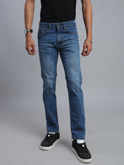 Mild Blue Comfort Slim Fit Stretchable Jeans