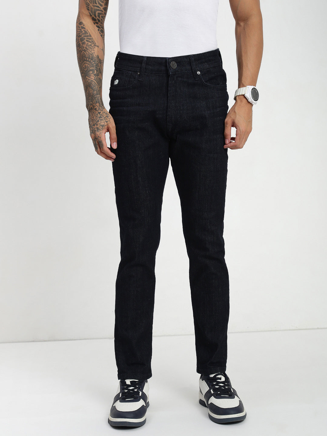 Raw Blue Slim Straight Fit Jeans