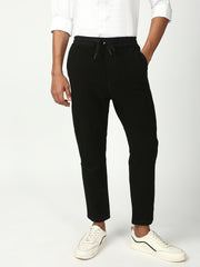 Black Anti Fit Stretchable Jogger