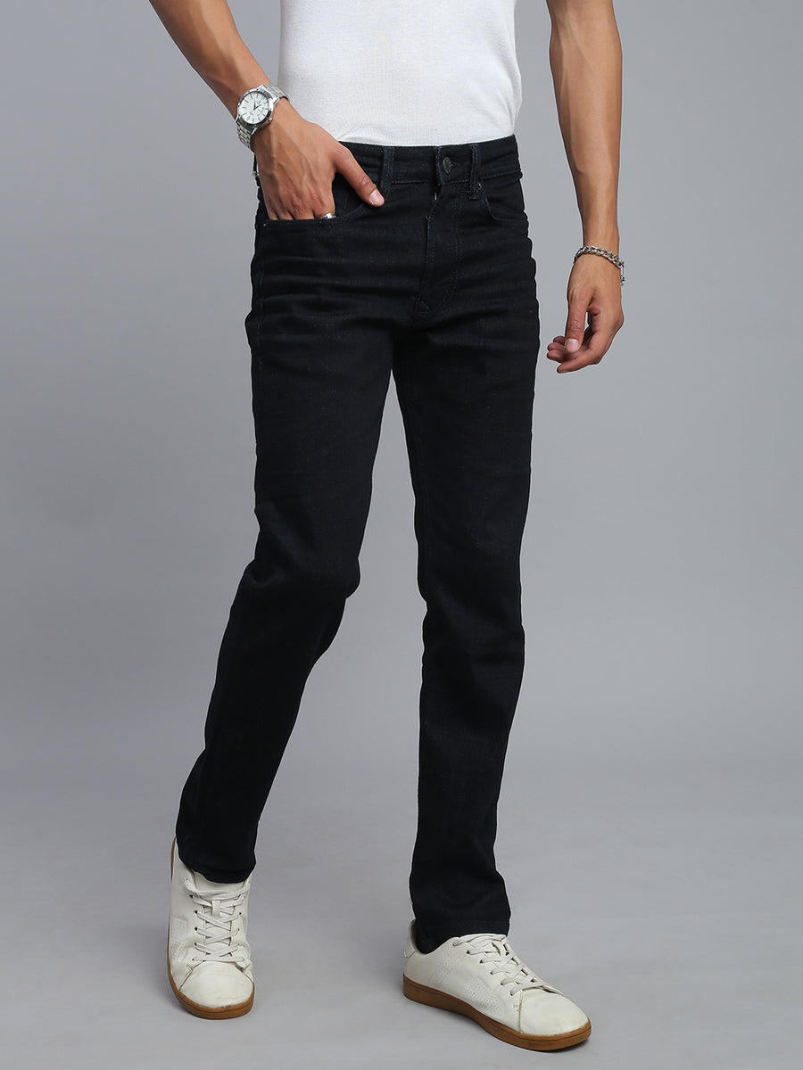 Dark Blue Comfort Slim Fit Stretchable Jeans