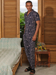 Printed Regular Fit Co-Ords For Men’s