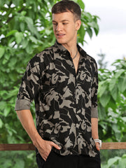Printed Full Sleeve Shirt Without Pocket