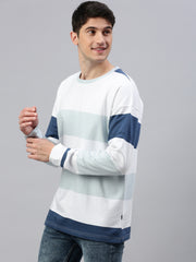 Stripe Sweat Shirt