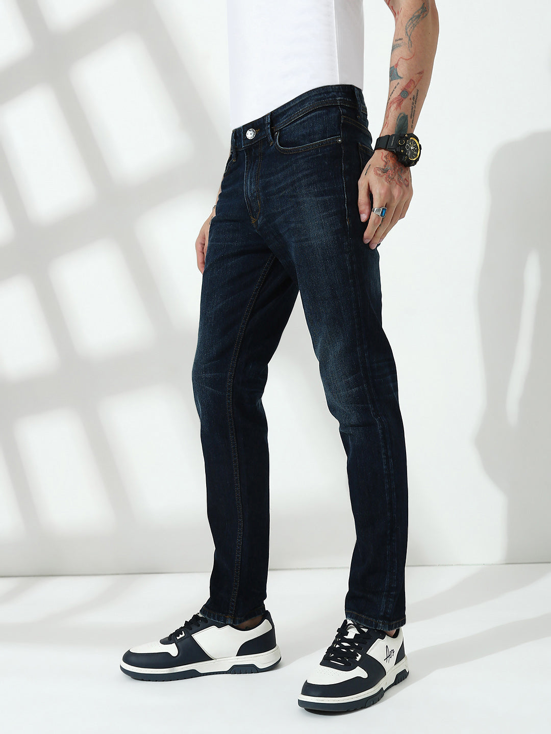Dark Blue Slim Fit  Jeans