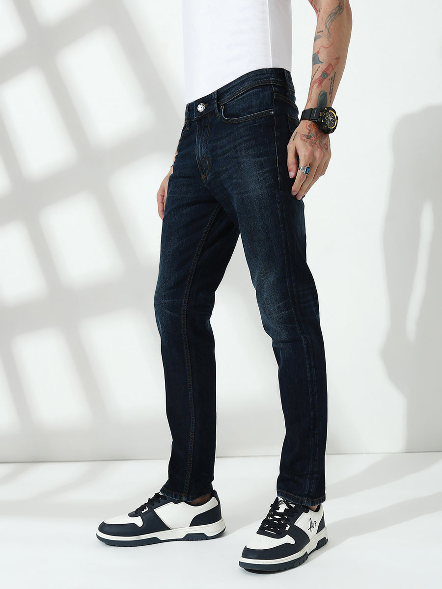 Dark Blue Slim Fit  Jeans