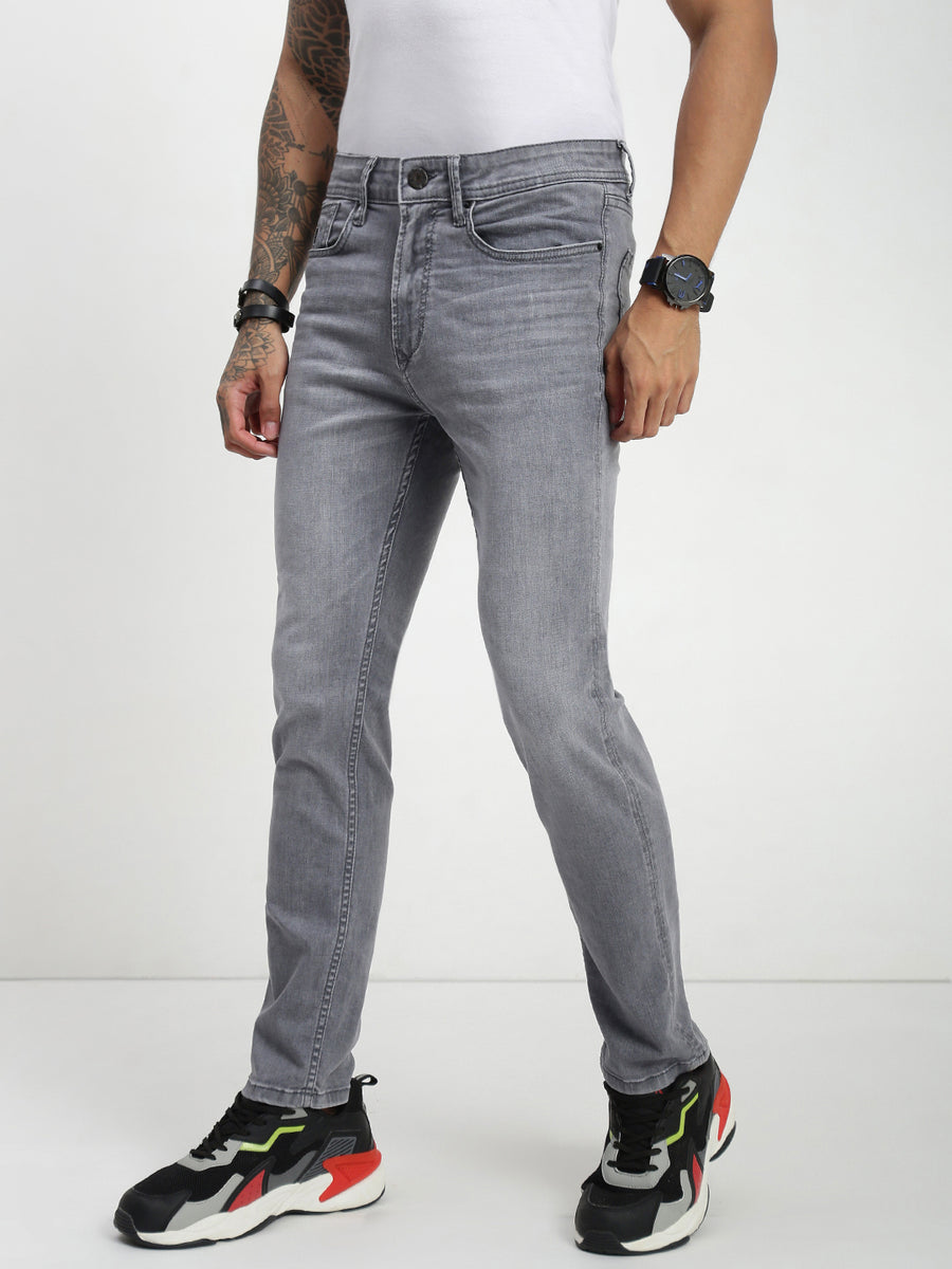 Gray Slim Fit Jeans