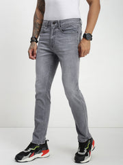 Gray Slim Fit Jeans