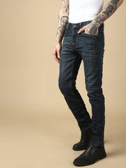 Vintage Mild Blue Slim Fit Stretchable Jeans