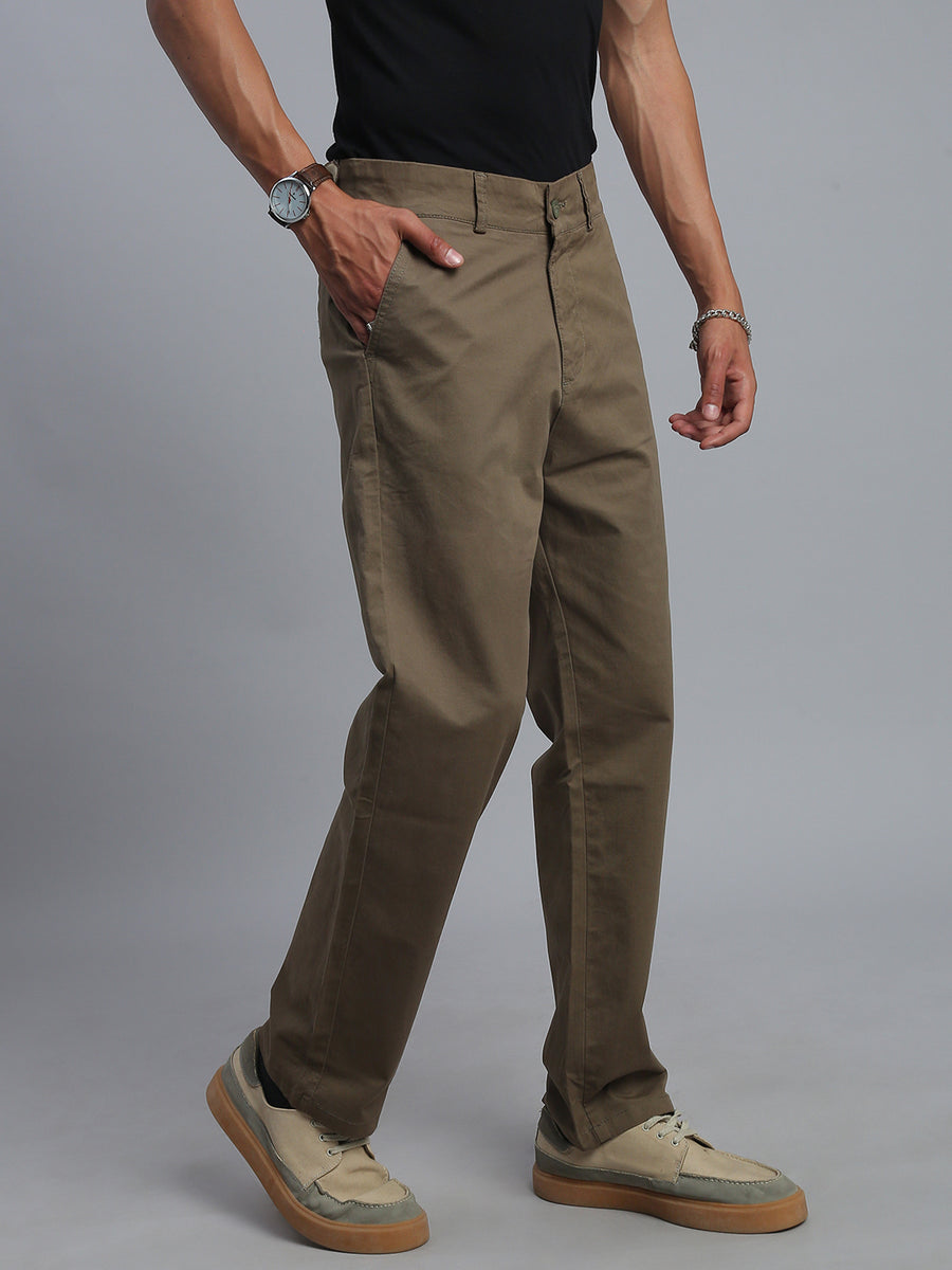 Army Straight Fit Chinos Paint