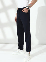 Navy Blue  Relax Fit Track Pant