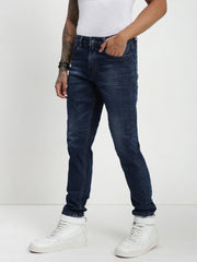 Blue Slim Fit Stretchable Jeans