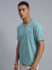 Dusty Mint Polo Cotton T-Shirt