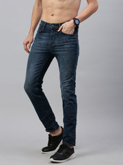 Vintage Mild Blue Slim Fit Stretchable Jeans