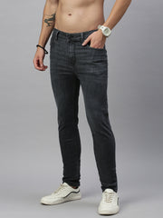 Dark Vintage Gray Skinny Stretchable Jeans