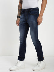 Raw Blue Slim Fit Stretchable Jeans