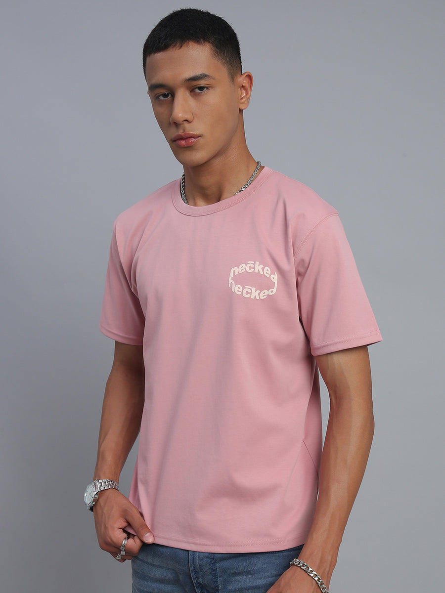 Blush Pink Polo Cotton T-Shirt