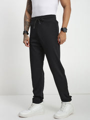 Black Cross Pocket Regular Fit Lower