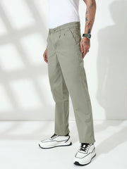Light Pista Straight Fit Cotton Pant