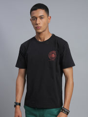 Black Polo Cotton T-Shirt