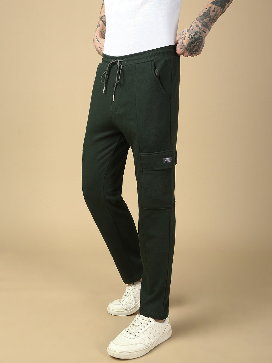 Loopknit Bottle Green Relax Lower