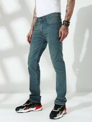 Vintage Blue Comfort slim  Stretchable Jeans