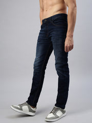 Vintage Dark Blue Stretchable Jeans